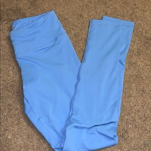 90 Degree Light Blue Leggings